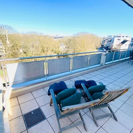 Big Penthouse 2 Bedrooms In Center With Parking And Largeterrace-41 Appartement Luxemburg